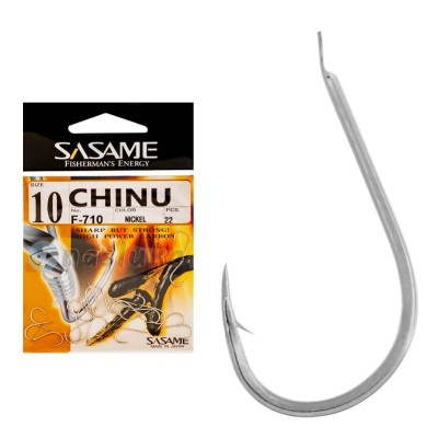 Куки Sasame Chinu F-710, Nickel