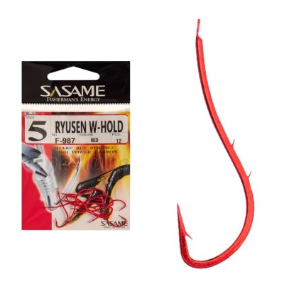 Куки Sasame Ryusen W-Hold F-987 Red