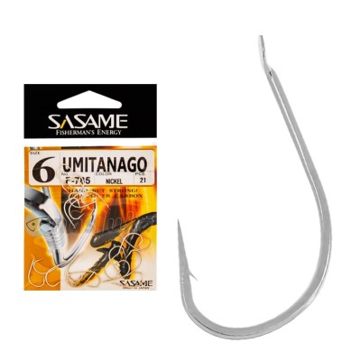 Куки Sasame Umitanago F-785, Nickel