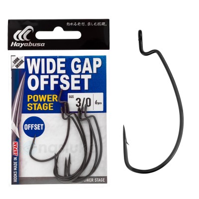 Hayabusa Wide Gap Offset Power Stage, Офсетни куки в пакет