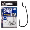 Офсетни куки за щука Hayabusa Narrow Gap Offset WRM262 - За трофейни риби
