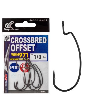 Hayabusa Crossbred Offset WRM971, NRB Coat, Офсетни куки в пакет