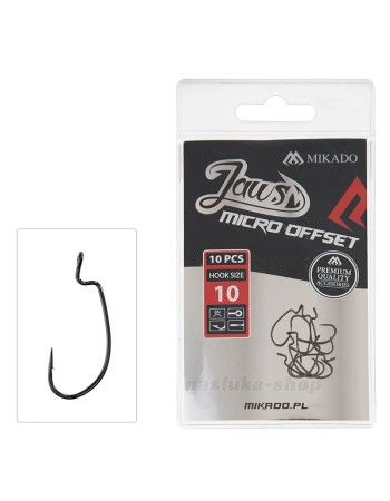 Офсетни куки Mikado Jaws Micro Offset HJA06, 10 бр.