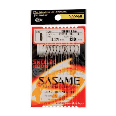 Вързани куки Sasame Chinu U25212, 10 бр.