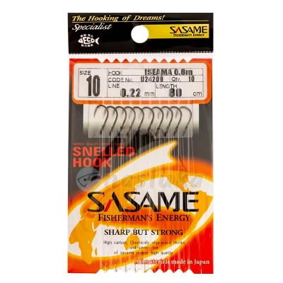 Вързани куки Sasame Iseama U24208, 10 бр.