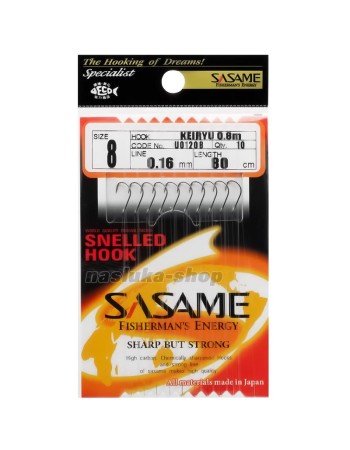 Вързани куки Sasame Keiryu U01208, 10 бр.