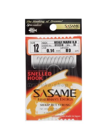 Вързани куки Sasame Koaji Maru U10208, 10 бр.