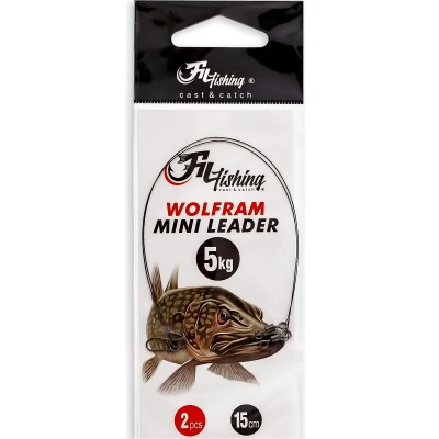 Волфрамови поводи Fil Fishing Wolfram Mini Leader, 15 см, 2 бр.