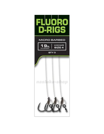 Шаранджийски монтажи Fox Illusion Fluoro D-Rigs, 3 бр.