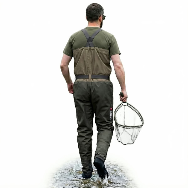 Дишащ гащеризон с неопренови чорапи Greys Tail Breathable Stockingfoot Waders — снимка 2