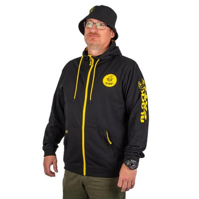 Суичър с цип Black Cat Zip Hoody