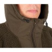 Суичър за риболов, туризъм и свободно време Fox Sherpa Hybrid Jacket, Olive