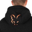 Тотъл зимен суичър FOX Collection Sherpa Jacket, Black/Orange