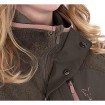 Зимен дамски суичър с качулка Fox Explorer Fleece Hooded Jacket Dusty Olive