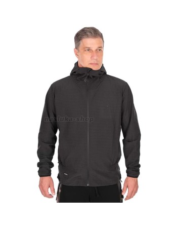 Дишащо яке с качулка Fox Premium Mid Layer Jacket, Black