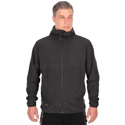 Дишащо яке с качулка Fox Premium Mid Layer Jacket, Black