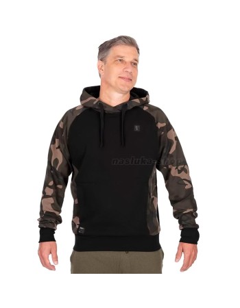 Суичър с качулка Fox Pullover Premium 310 Hoody, Black/Camo