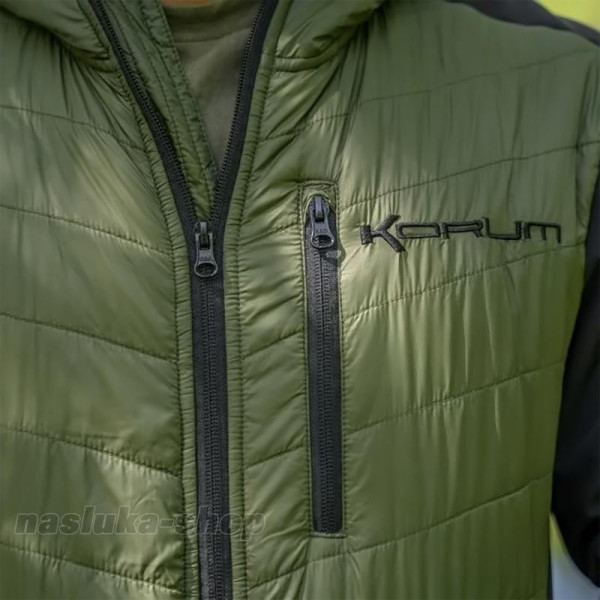 Водоустойчиво риболовно яке Korum ThermaShell Jacket — снимка 3