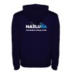 Суичър с качулка Nasluka Two-Tone Hoodie, Dark Blue/Grey