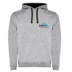 Суичър с качулка Nasluka Two-Tone Hoodie, Grey/Black