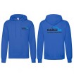 Ватиран суичър с качулка Nasluka Hoodie, Blue
