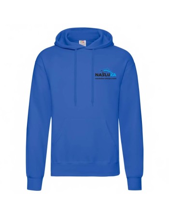 Ватиран суичър с качулка Nasluka Hoodie, Blue