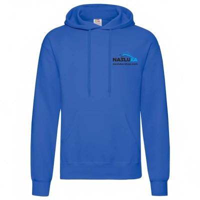 Ватиран суичър с качулка Nasluka Hoodie, Blue