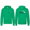 Ватиран суичър с качулка Nasluka Hoodie, Green