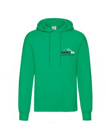 Ватиран суичър с качулка Nasluka Hoodie, Green