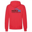 Ватиран суичър с качулка Nasluka Hoodie, Red