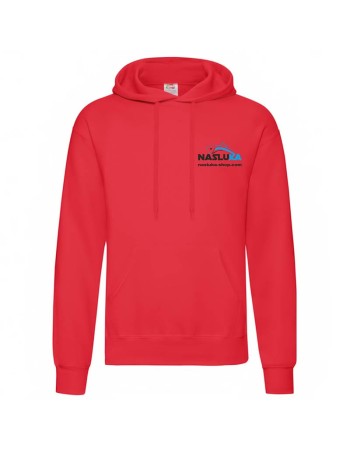 Ватиран суичър с качулка Nasluka Hoodie, Red