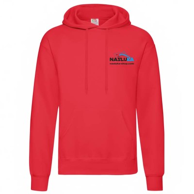 Ватиран суичър с качулка Nasluka Hoodie, Red