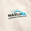 Ватиран суичър с качулка Nasluka Hoodie, White