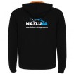 Суичър с цип и качулка Nasluka Zip Hoodie, Black/Orange