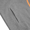Суичър с цип и качулка Nasluka Zip Hoodie, Grey/Orange