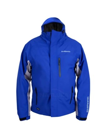 Непромокаемо яке Shimano Rain Jacket Non Padded Blue