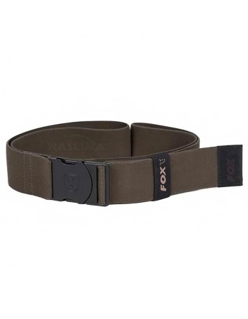 Еластичен колан Fox Elasticated Belt X-Long, Khaki, 134 см
