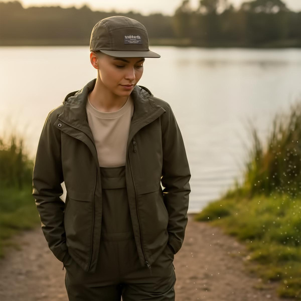 Шаранджийска шапка Trakker CR5 Panel Green Cap — снимка 8