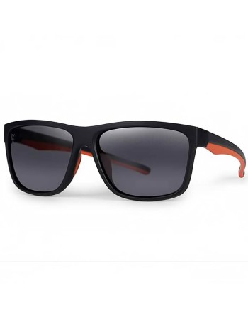 Слъчеви очила Fox Collection Black & Orange Shades, Grey Lens
