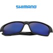 Shimano Eyewear Technium, Matte Black & Blue Mirror, Слънчеви поляризирани очила