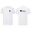Тениска с къс ръкав Nasluka T-Shirt 20 Years, White