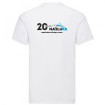 Тениска с къс ръкав Nasluka T-Shirt 20 Years, White