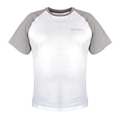Tениска с къс ръкав Shimano T-Shirt White