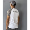 Shimano T-Shirt White Висококачествена риболовна тениска с къс ръкав