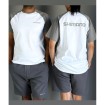 Shimano T-Shirt White Висококачествена риболовна тениска с къс ръкав