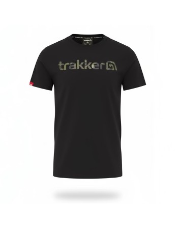 Тениска Trakker CR Logo T-shirt, Black Camo
