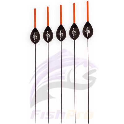 Комплект риболовни плувки FishPro 7, 5 бр.