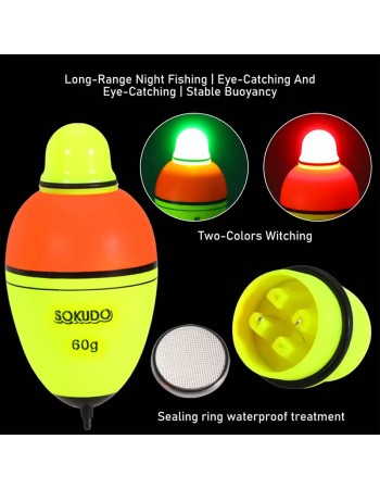 Светеща тапа за хищници Sokudo