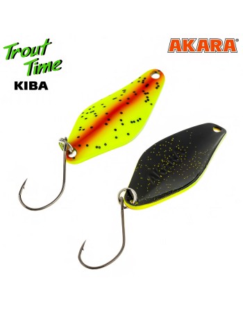 Микроклатушка за пъстърва и кефал Akara Kiba 30 мм, 2.5 г, цвят 33