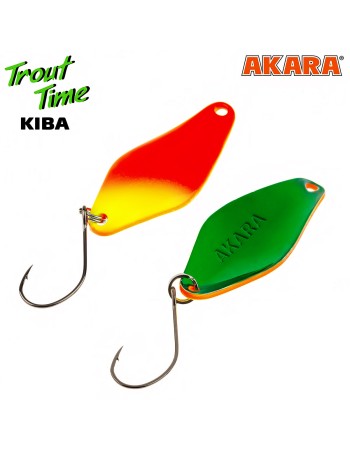 Микроклатушка за пъстърва и кефал Akara Kiba 30 мм, 2.5 г, цвят 37